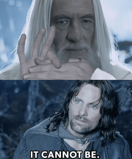 it cannot be