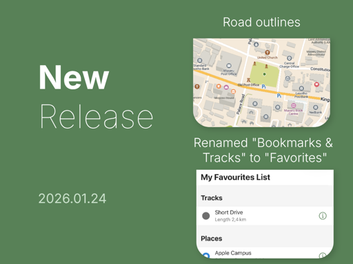a sharepic showing screenshots of the new features