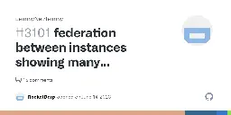 federation between instances showing many comments not replicating (2023-06-13 example) · Issue #3101 · LemmyNet/lemmy