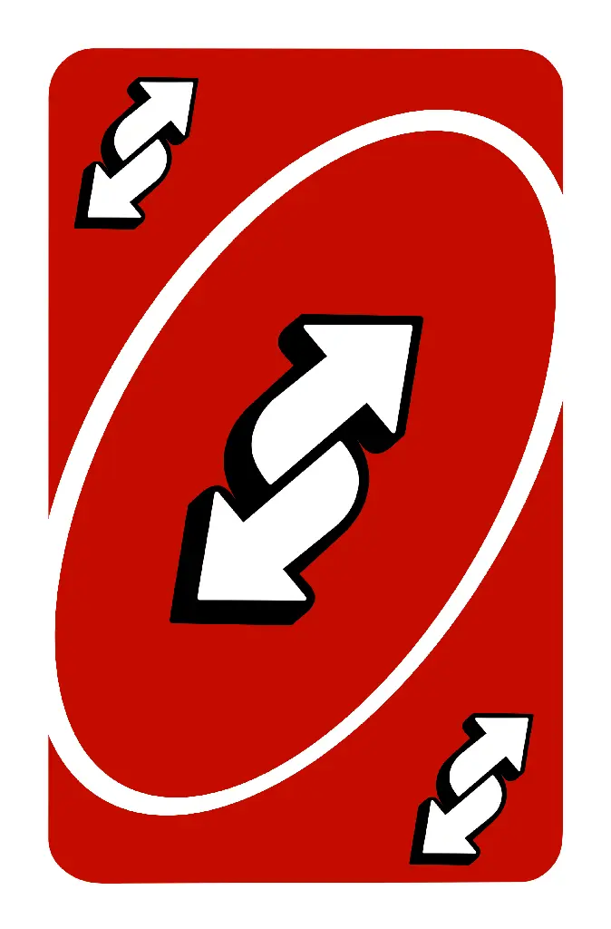 Uno Reverse Card