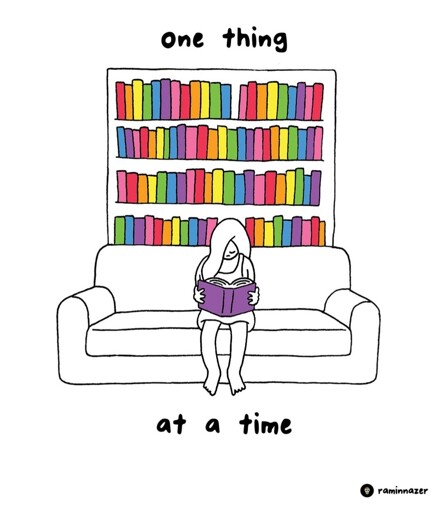 One thing at a time